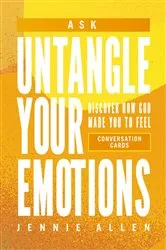 Book cover of Untangle Your Emotions Conversation Card Deck by Jennie Allen