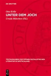 Book cover of Unter dem Joch by Otto Krille