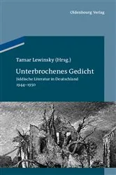 Book cover of Unterbrochenes Gedicht by Tamar Lewinsky
