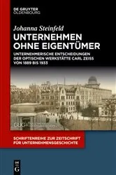Book cover of Unternehmen ohne Eigentümer by Johanna Steinfeld