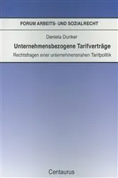 Book cover of Unternehmensbezogene Tarifverträge by Unknown