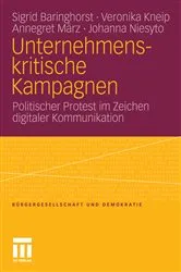 Book cover of Unternehmenskritische Kampagnen by Sigrid Baringhorst
