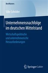 Book cover of Unternehmensnachfolge im deutschen Mittelstand by Silke Schröder
