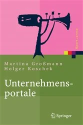 Book cover of Unternehmensportale by Martina Großmann