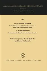 Book cover of Untersuchungen auf dem Gebiete der praktischen Mathematik by Unknown