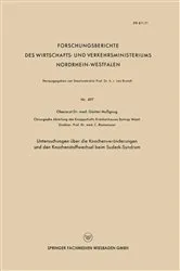 Book cover of Untersuchungen über die Knochenveränderungen und den Knochenstoffwechsel beim Sudeck-Syndrom by Günter Mussgnug