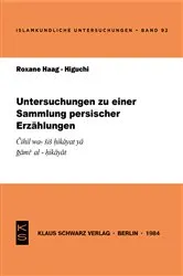 Book cover of Untersuchungen zu einer Sammlung persischer Erzählungen by Unknown