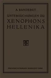 Book cover of Untersuchungen zu Xenophons Hellenika by Albert Banderet