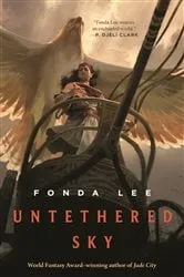 Book cover of Untethered Sky by Fonda Lee
