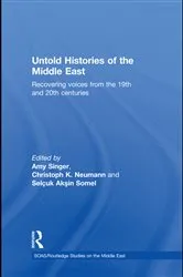 Book cover of Untold Histories of the Middle East by Amy Singer