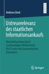Book cover of Untreuerelevanz des staatlichen Informationsankaufs by Unknown