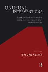 Book cover of Unusual Interventions by Salman Akhtar