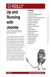 Book cover of Up and Running with Joomla (2nd ed.) by R. Allen Wyke