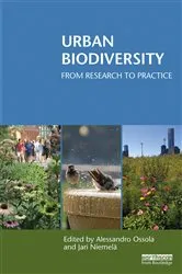 Book cover of Urban Biodiversity by Alessandro Ossola
