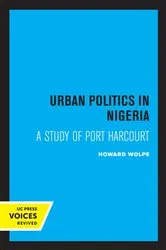 Book cover of Urban Politics in Nigeria by Unknown