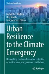 Book cover of Urban Resilience to the Climate Emergency by Isabel Ruiz-Mallén