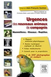 Book cover of Urgences des nouveaux animaux de compagnie by Jean-François Quinton