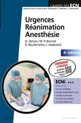 Book cover of Urgences-Réanimation-Anesthésie (4th ed.) by David Osman