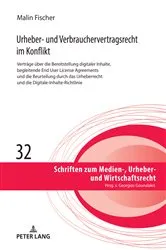 Book cover of Urheber- und Verbrauchervertragsrecht im Konflikt by Unknown