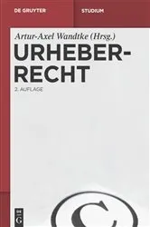 Book cover of Urheberrecht (2nd ed.) by Artur-Axel Wandtke