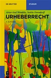 Book cover of Urheberrecht (9th ed.) by Artur-Axel Wandtke