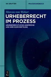 Book cover of Urheberrecht im Prozess by Unknown