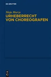 Book cover of Urheberrecht von Choreografen by Maja Murza