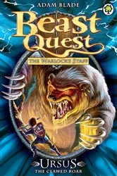 Book cover of Ursus the Clawed Roar by Adam Blade