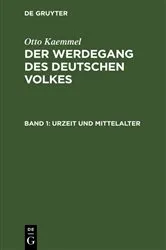 Book cover of Urzeit und Mittelalter (3rd ed.) by Otto Kaemmel
