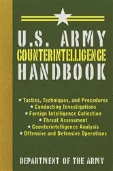 Book cover of U.S. Army Counterintelligence Handbook by U.S. Department of the Army