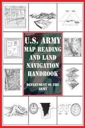Book cover of U.S. Army Map Reading and Land Navigation Handbook by Department of the Army