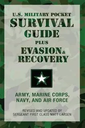Book cover of U.S. Military Pocket Survival Guide by U.S. Army, Marine Corps, Navy, And Air Force