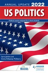 Book cover of US Politics Annual Update 2022 by Sarra Jenkins