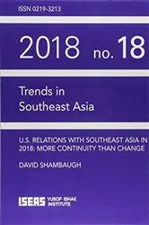 Book cover of U.S. Relations with Southeast Asia in 2018 by David Shambaugh