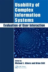 Book cover of Usability of Complex Information Systems by Michael Albers