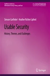 Book cover of Usable Security by Simson Garfinkel