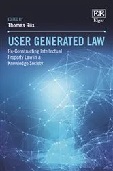 Book cover of User Generated Law by Thomas Riis