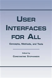 Book cover of User Interfaces for All by Constantine Stephanidis