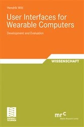 Book cover of User Interfaces for Wearable Computers by Hendrik Witt