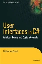 Book cover of User Interfaces in C# by Matthew MacDonald