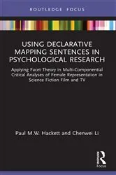 Book cover of Using Declarative Mapping Sentences in Psychological Research by Paul M.W. Hackett