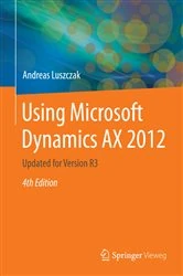 Book cover of Using Microsoft Dynamics AX 2012 (4th ed.) by Andreas Luszczak