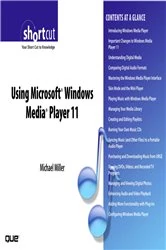 Book cover of Using Microsoft Windows Media Player 11 (Digital Short Cut) by Michael Miller