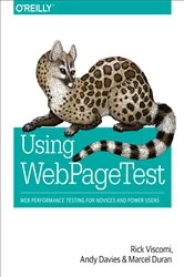 Book cover of Using WebPageTest by Rick Viscomi