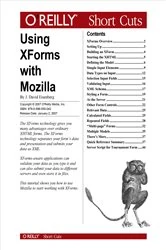 Book cover of Using XForms with Mozilla by J. David Eisenberg