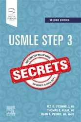 Book cover of USMLE Step 3 Secrets E-Book (2nd ed.) by Theodore X. O'Connell MD