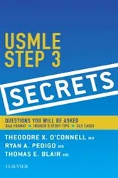 Book cover of USMLE Step 3 Secrets E-Book by Theodore X. O'Connell MD