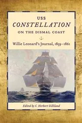 Book cover of USS Constellation on the Dismal Coast by Unknown