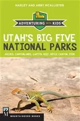 Book cover of Utah's Big Five National Parks by Harley McAllister