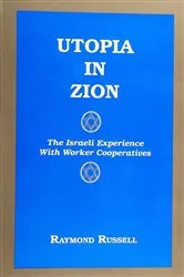 Book cover of Utopia in Zion by Raymond Russell